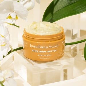Amber Vanilla Shea Body Butter - Cream